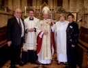 Bishop, Churchwardens and Fr Russell